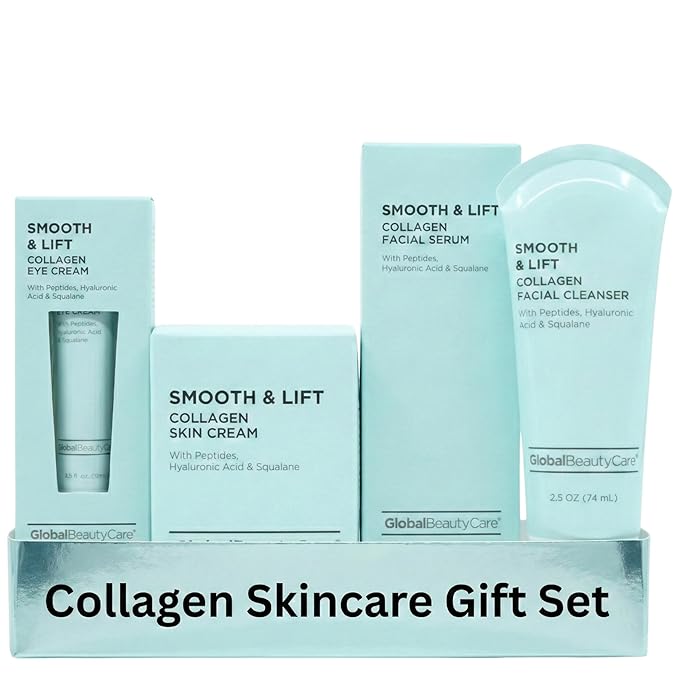 Global Beauty Care Smooth & Lift Collagen Skin Care Set by GlobalBeautyCare