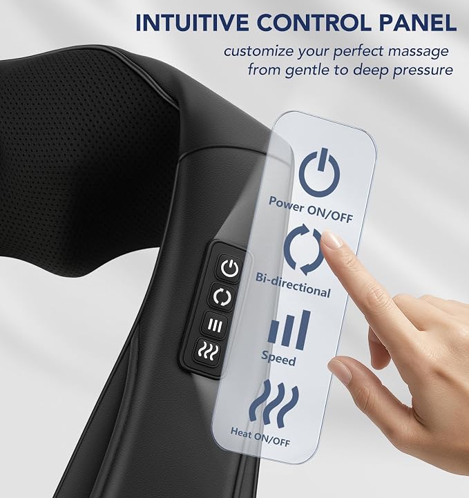 Neck Massager for Pain Relief Deep Tissue - Image 2