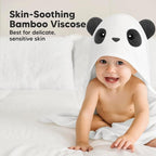 KeaBabies Hooded Baby Towel for Newborn - Image 3