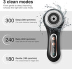 UMICKOO Electric Facial Cleansing Brush, 2-Way Rotating Face Scrubber - Image 5