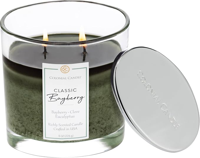 Colonial Candle Bayberry Scented Candle Jar, Highly Fragranced Candles - Image 3