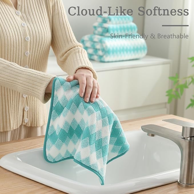 8 Piece Bathroom Towel Set |2 Oversized Bath Towels, 2 Hand Towels, 4 - Image 8