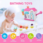 Gretex Toddler Bath Toys for 3 4 5 6 7 8 Years Old Girls, Bubble Ice Cream - Image 2
