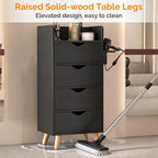 OmySalon 4 -Layer Salon Storage Cabinet, Beauty Barber Salon Styling Station - Image 8
