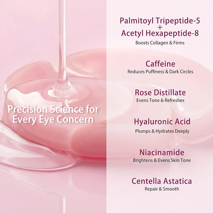 70Pcs Caffeine Peptide Under Eye Patches - Image 2