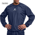 HOTSUIT Men Sauna Suit Sweat Suits Durable Gym Exercise Workout Jacket - Image 3