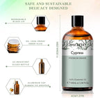 Cypress 3.38fl.oz Essential Oil, PHATOIL Aromatherapy Essential Oils - Image 5