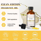 EUQEE Clean Cotton Fragrance Oil, 2.02 Fl oz/ 60ml Fragrance Oils - Image 2