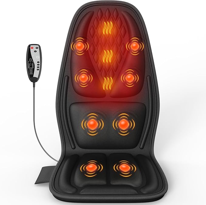 Back Massager for Chair, Massage Chair Pad Helps Relax Muscle and Relieve Pain by COMRELAX