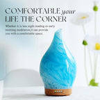 Porseme 150ml Essential Oil Diffuser Glass Color Changing Aroma Air Diffusers - Image 4