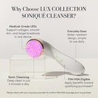 reVive Light Therapy Lux Collection Soniqué Cleanser, Sonic Face Cleanser Brush - Image 4