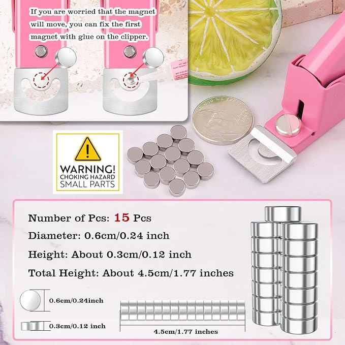 Light Pink Metal Premium Nail Clippers - Image 2