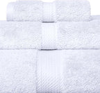SUPERIOR Egyptian Cotton Pile 3 Piece Towel Set, Includes 1 Bath, 1 Hand - Image 3
