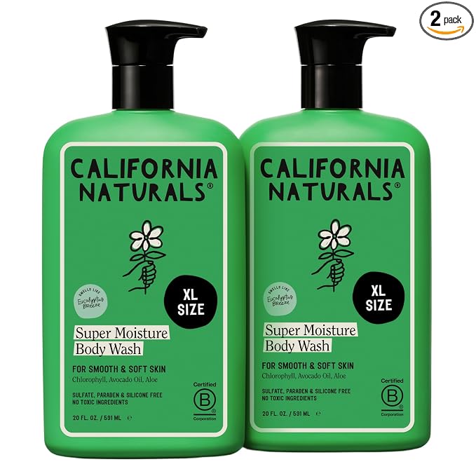 California Naturals Super Moisture Eucalyptus Breeze Body Wash 20oz by CaliforniaNaturals