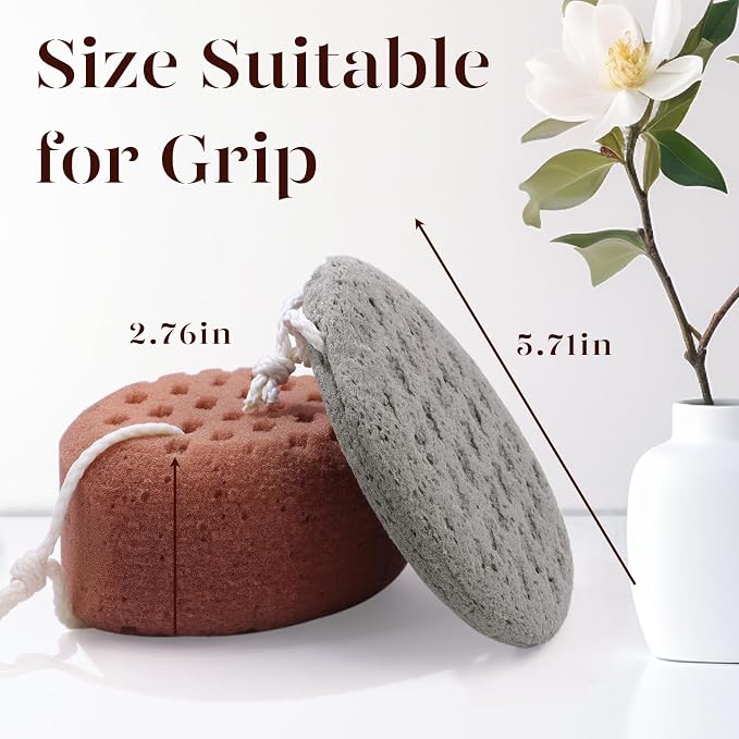 BAIMEI IcyMe Bath Sponge 2-Pack -Shower Loofah Body Scrubber - Image 8