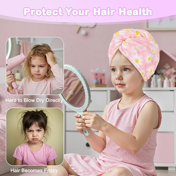 FIOBEE Microfiber Hair Towel Wrap - Image 7