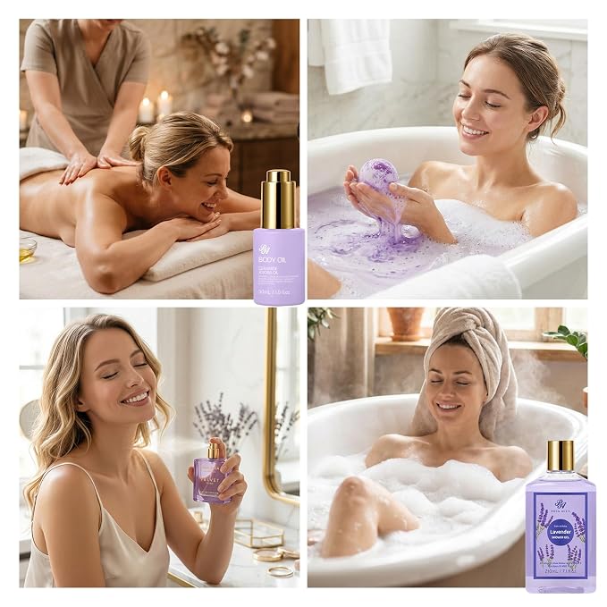 Mothers Day Gifts Basket for Mom, Hydrating Facial Skin Care Set, Home Spa - Image 4