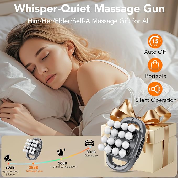 IKG 16 Head Massage Gun Deep Tissue, Body Massage - Image 8