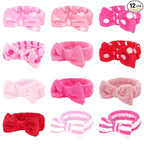 Casoty 12 Pcs Makeup Headband, Spa Headband by Casoty
