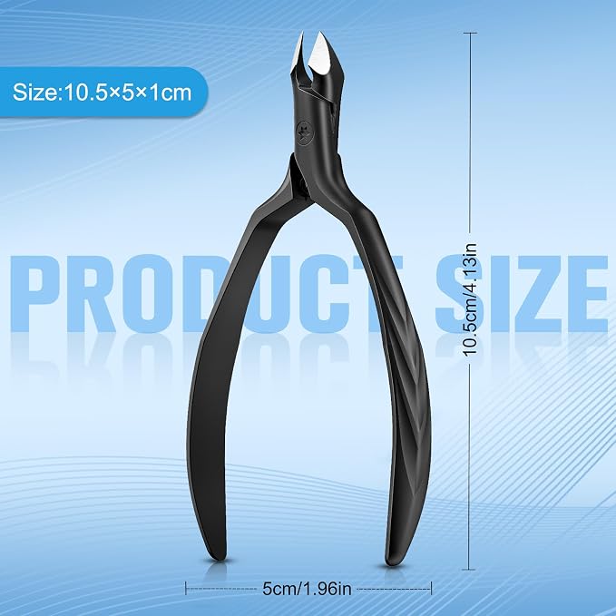 FERYES Professional 1/2 Jaw Cuticle Nippers - Image 7