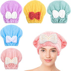 Microfiber Hair Drying Caps, Shower Caps by Unknown