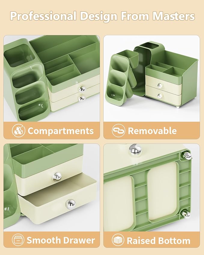 Anylady Large Capacity Makeup Organizer Countertop - Image 2