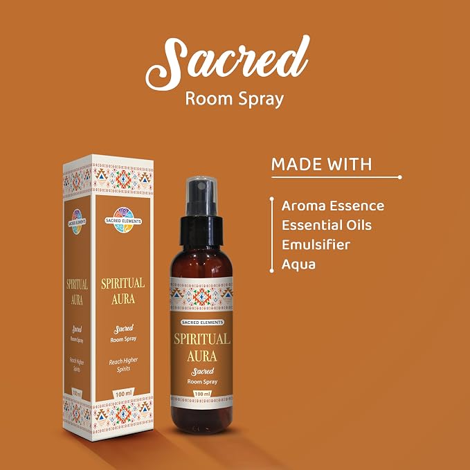 Sacred Element's Spiritual Aura Room Spray | Natural Purifying Mist - Image 2