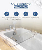 Acrylic Bathtub Tray Bathtub Tray Caddy Bath Tray Table - Image 5