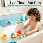 Bathtub Splash Guard for Tub Kids - 31IN Silicone Splash Guard - Image 4