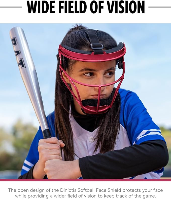 Dinictis Softball Face Mask, Lightweight, Comfortable, - Image 5