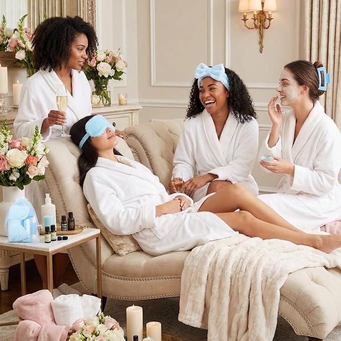 48 Pcs Spa Party Supplies Sleepover Essentials Gift - Image 6