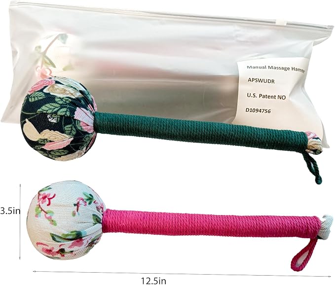 Mugwort Massage Hammer, Massage Tools Back, Shoulder & Body - Image 4