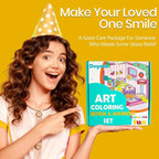 Cute Coloring Book Set for Teens Adults Relaxation, Easy and Simple Designs - Image 8