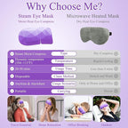 32Packs Steam Eye Mask, Heated Eye Mask - Image 6