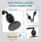 weAQUA Heavy Duty Shower Filter Family 2 PACK – 99% Removal - Image 7