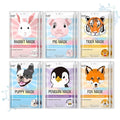 Epielle Character Face Mask Fuzzy Friends 12 Pack, Fun & Effective Korean Skin by Epielle