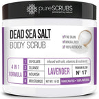 pureSCRUBS Premium Lavender Body Scrub Set by pureSCRUBS