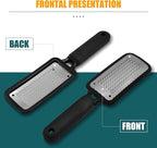 Foot Files Callus Remover 2 Pcs Stainless Steel Professional Pedicure Foot Rasp - Image 5