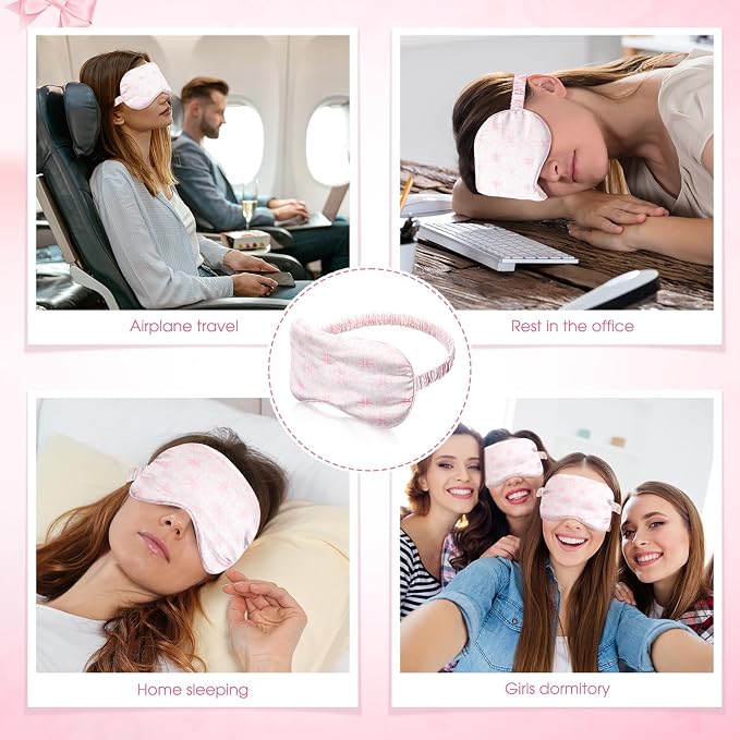 Honeydak 12 Pcs Silk Sleep Masks - Image 7