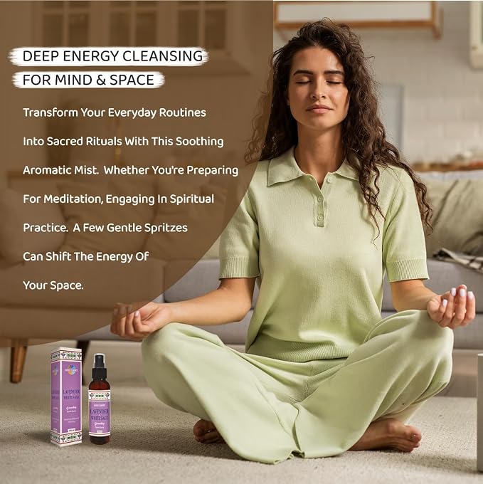 Sacred Element's Lavendra And White Room Spray | Natural Purifying Mist - Image 5
