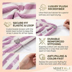 3 Pack Microfiber Hair Towel Wrap - Image 5