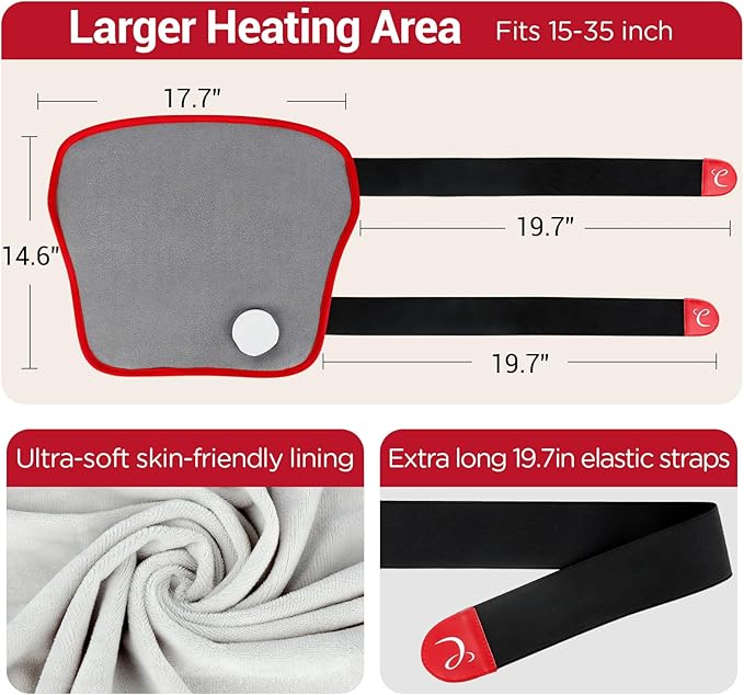 Comfytemp Leg Heating Pad, FSA Eligible Items Only List Wearable Heat Pad - Image 6