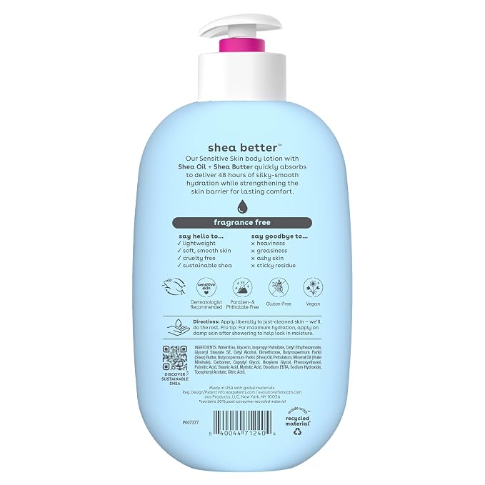 eos Shea Better Sensitive Skin Body Lotion - Image 8