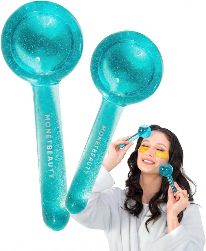 MonétBeauty Ice Globes for Face, Freezer Safe and Highly Effective Facial by Mon%C3%A9tBeauty