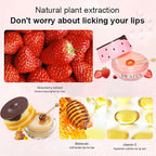Strawberry & Honey Lip Balm, Vitamin E Lip Masks & Moisturizing Propolis - Image 5