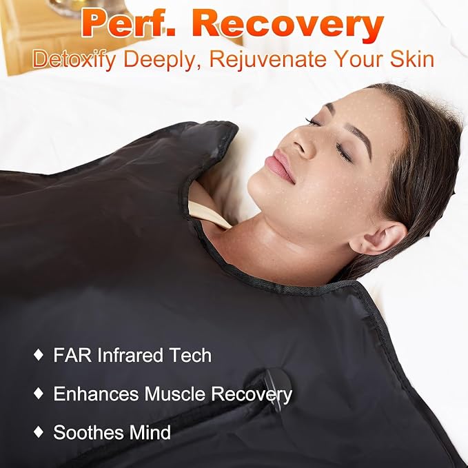 Infrared Sauna Blanket for Home: Portable Full Body Detox Wrap - Image 3