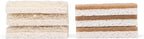 Full Circle Nutcase, Plant-Based Scrubber Sponges – Pack of 6 – 3 Walnut & 3 by FULLCIRCLE