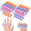 Toe Separators Set 24pcs Colorful Heart Sponge Toe Spacers Soft Foam Toe Finger by Unknown