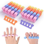 Toe Separators Set 24pcs Colorful Heart Sponge Toe Spacers Soft Foam Toe Finger by Unknown