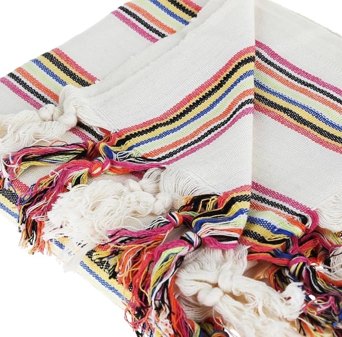 Morrocan Beach Towel | Cotton Blanket Throw, Sand Free, Quick Dry, Turkish - Image 3